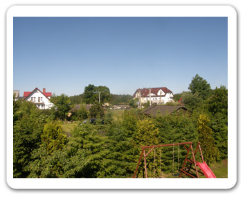 Domki drewniane nad morzem